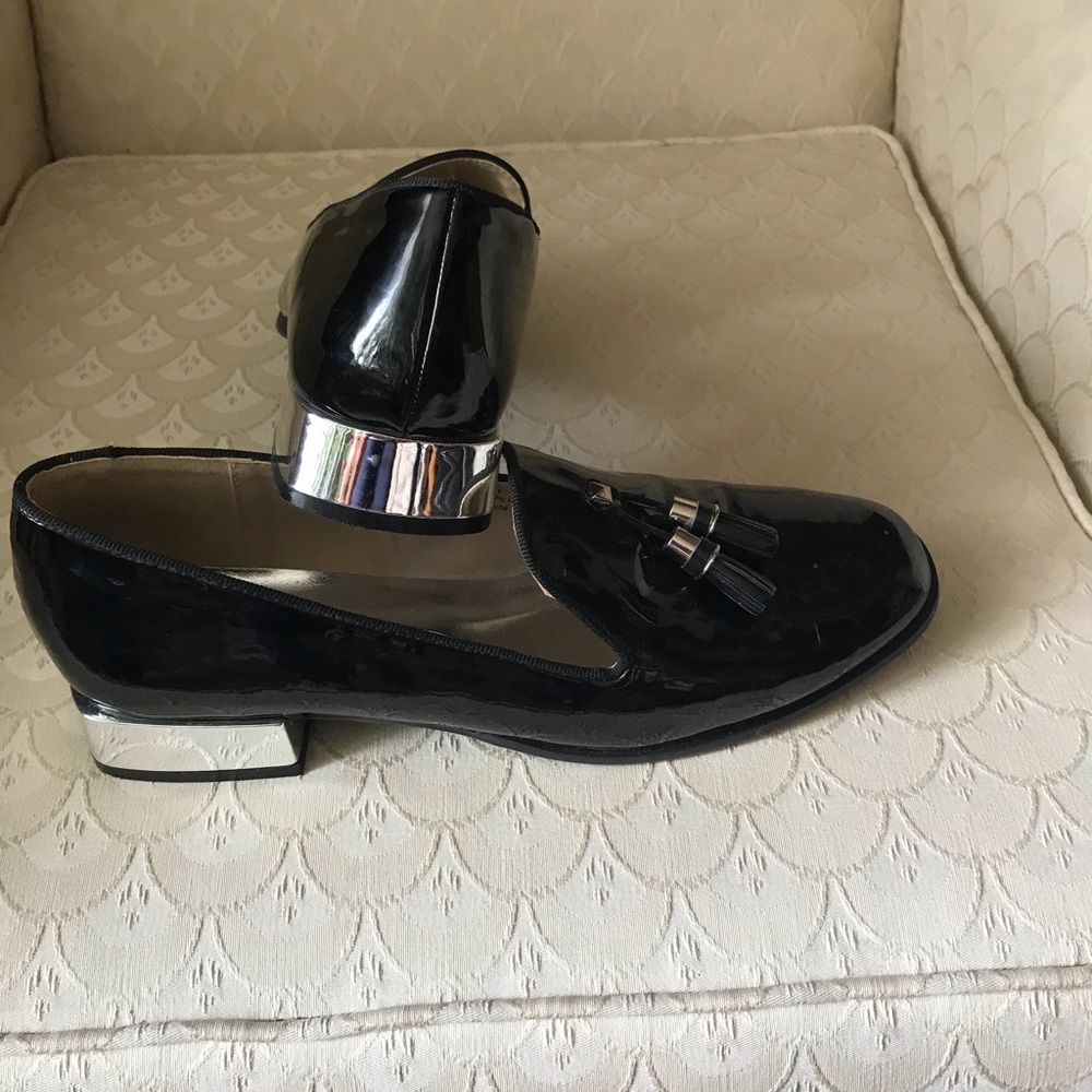 Loafers patten leather